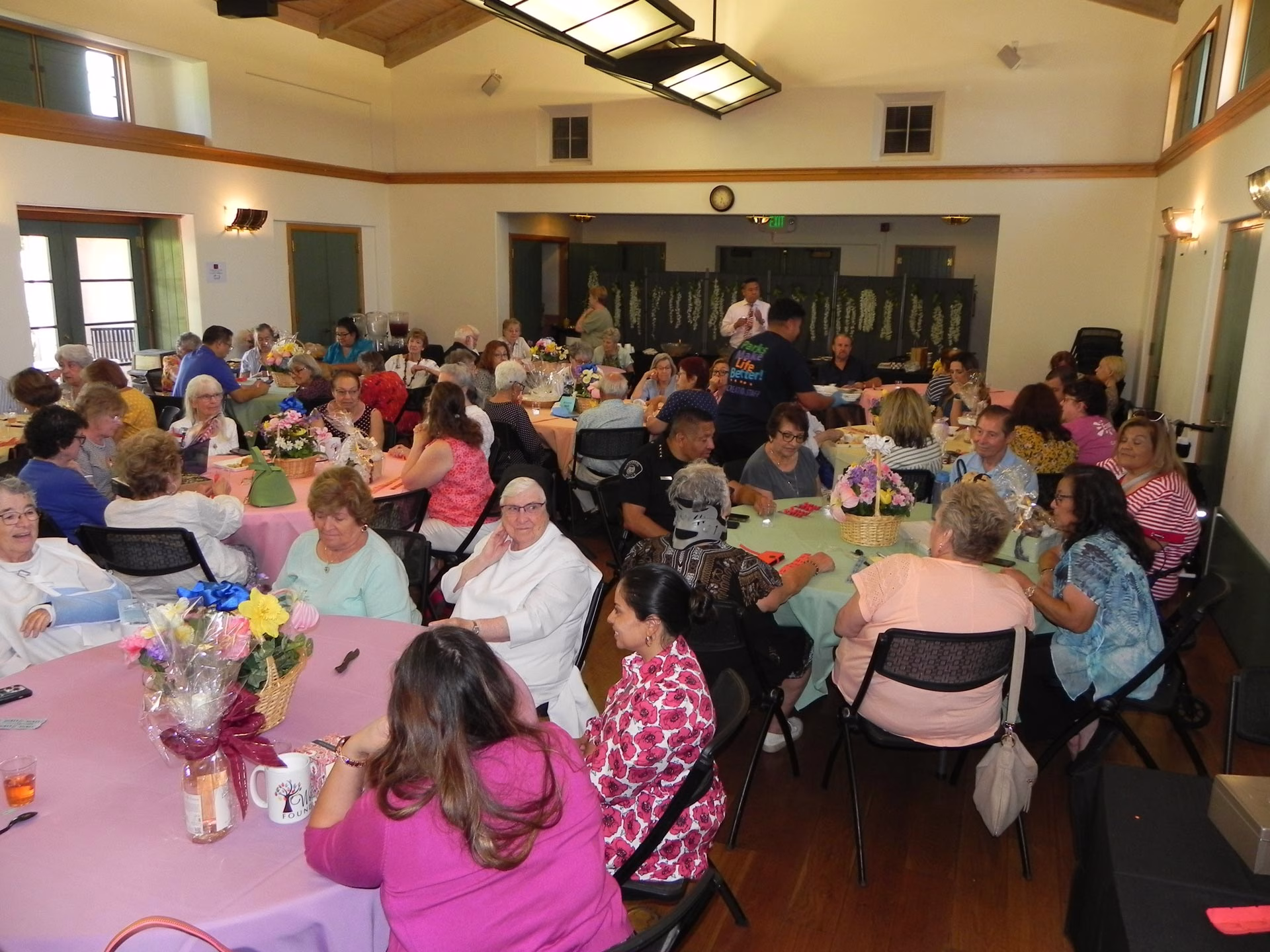 Wide view of San Gabriel Women's Foundation luncheon event.